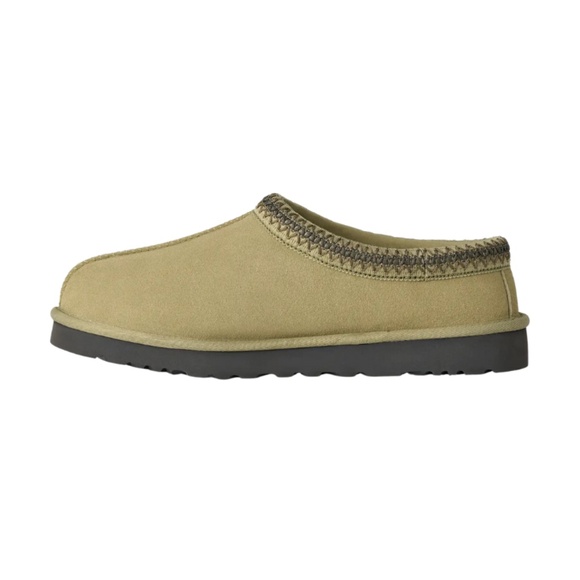 Men's UGG Tasman II Slipper in Muted Brass / Magnolia Leaf Suede - Picture 3 of 6